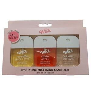 Wish Hydrating Mist Hand Sanitizer Limited Edition Fall Trio Set